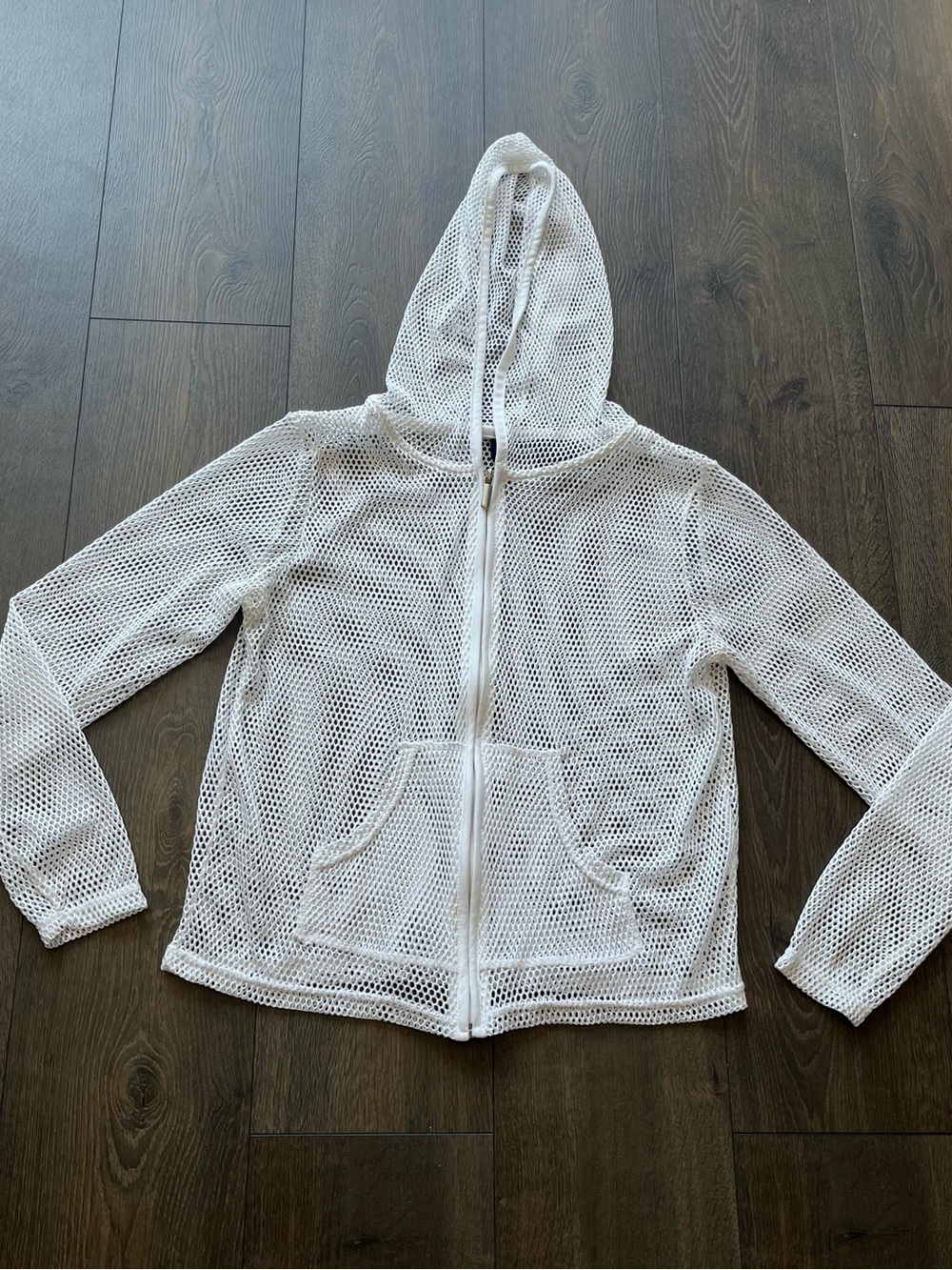 Catalina Mesh Zip-Up Hoodie